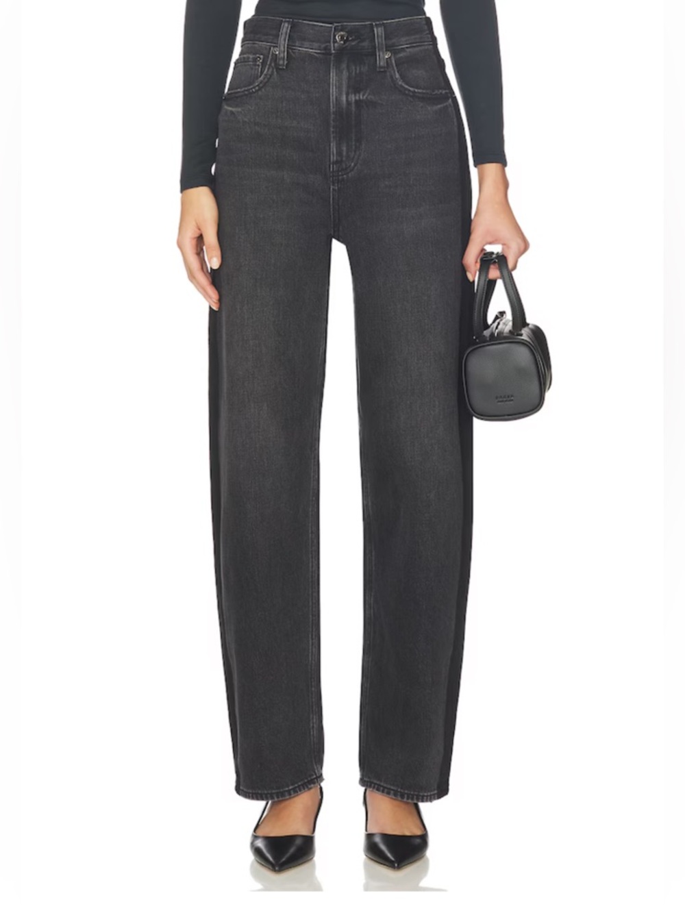 PISTOLA Wes High Rise Barrel Jeans in Cinema NWT Size 28